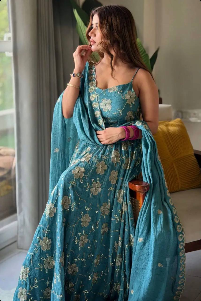 Anarkali Gown